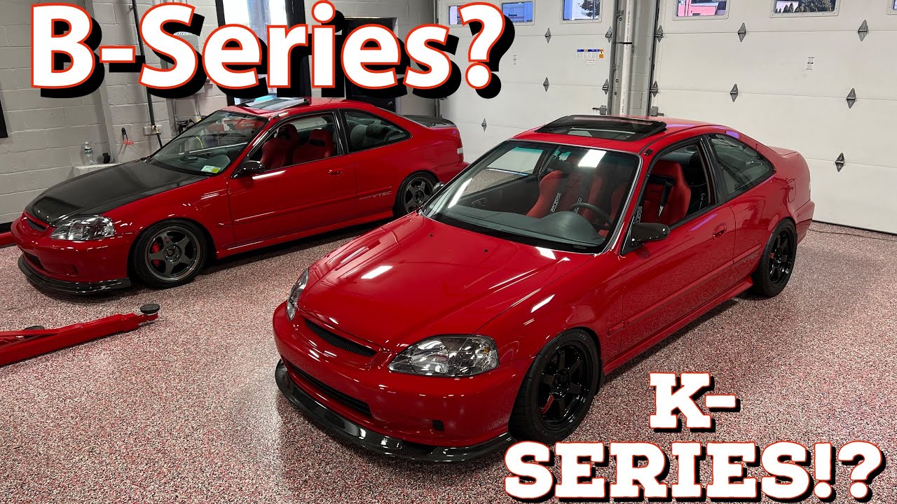B18c EM1 Civic Si или k24 Civic Si? 🤔 Какой выберете?🗝