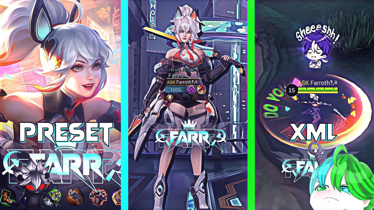 PRESET ML SOUND LU ITU BARU TERBIT #farroth #mobilelegends #presetxml #fannymlbb #mlbbedit #presetml