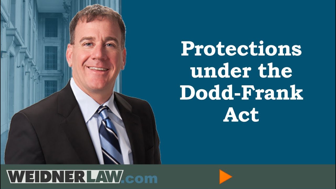 Foreclosure Defense: Protections Under the Dodd-Frank Act