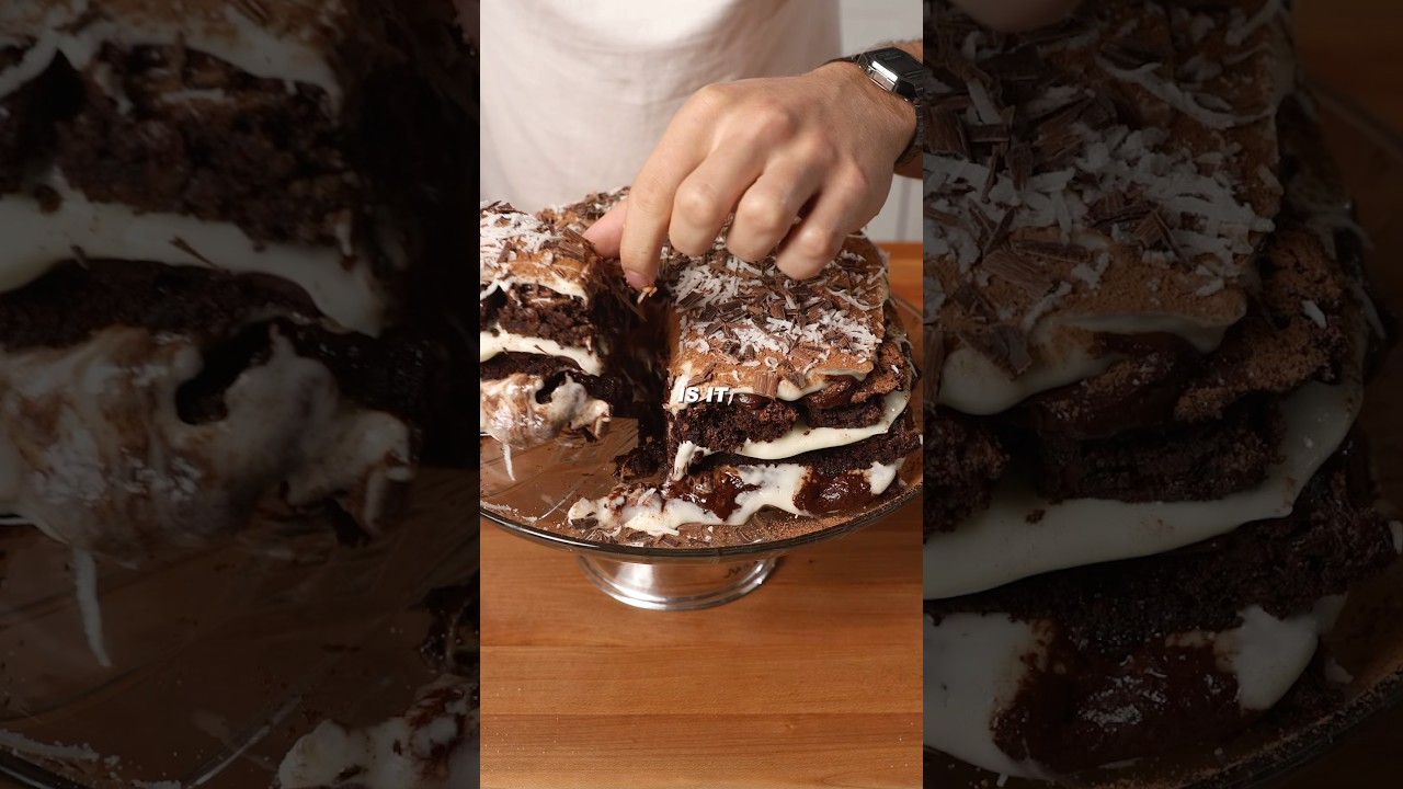 You&rsquo;ve never seen a brownie like this  #PourbakeWOW #KrusteazBatters #MakeItKrusteazy #ad