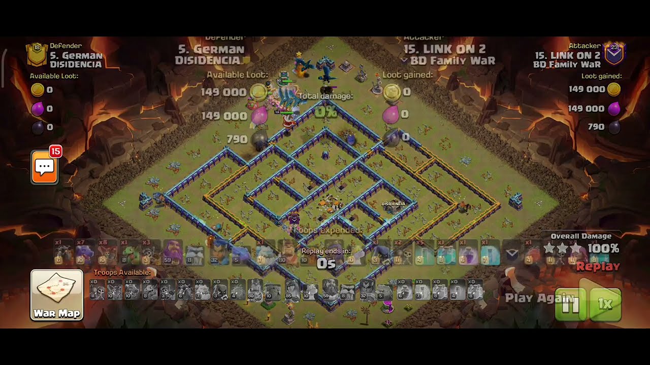 War Win 40 Vs 40 | War Win Review | 107*/71* #coc #clashofclans #supercell #strategygaming #clash