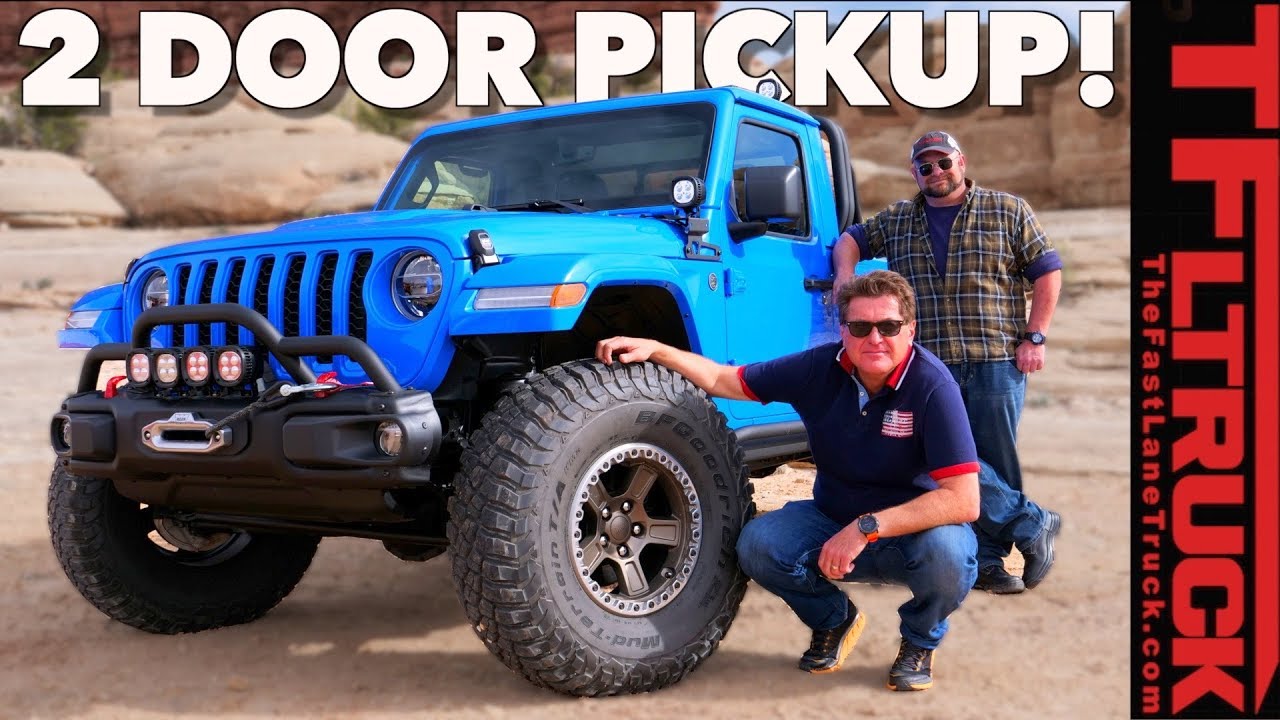 Take My Money! Is This The Ultimate 2 Door Jeep Gladiator Pickup Meant To Tease Us All?