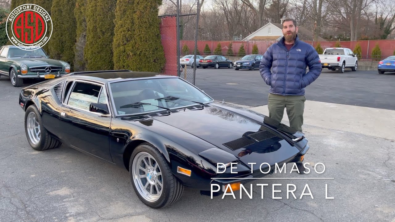 1974 De Tomaso Pantera L - Дорожные испытания