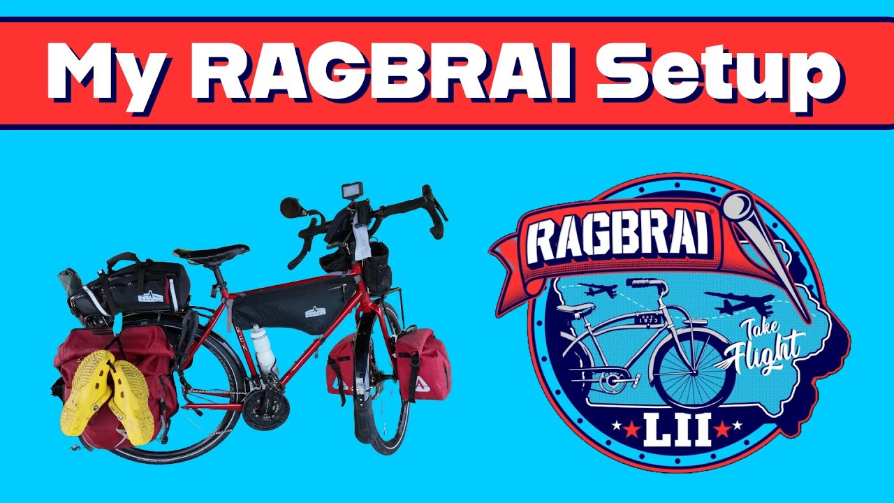 MY RAGBRAI BIKE SETUP (Bike Adventure 2025)