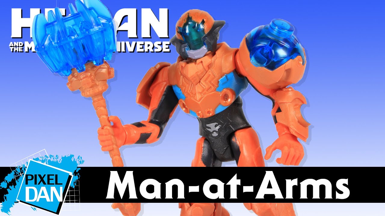 Man-at-Arms Netflix Animated Action Figure Review | Masters of the Universe