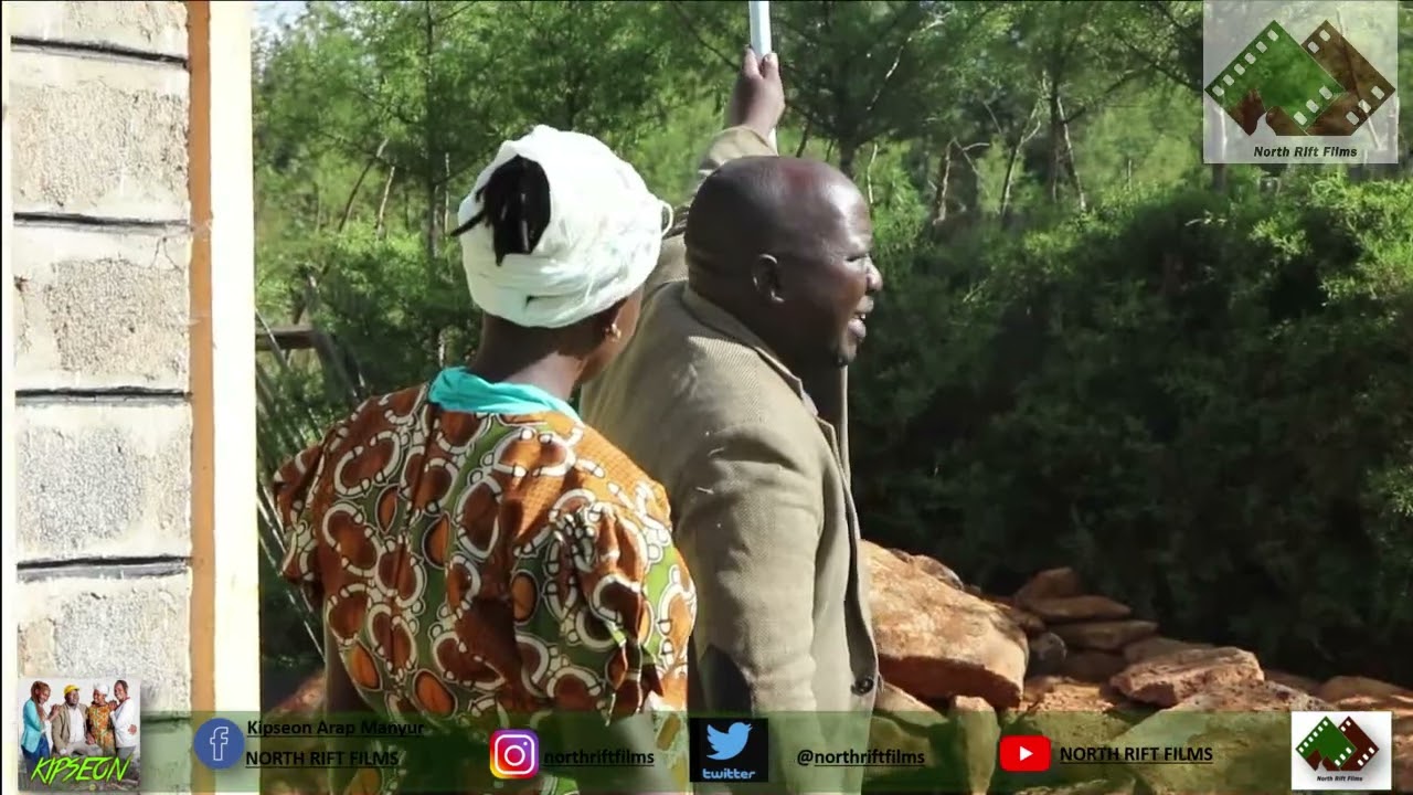 Drama as Kipseon Arap Manyur chase wife in the compound but Stendili shows up and things changed