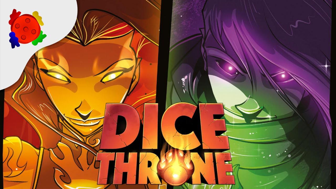 Dice Throne - Pyromancienne vs Voleur de l'Ombre (2 joueurs)