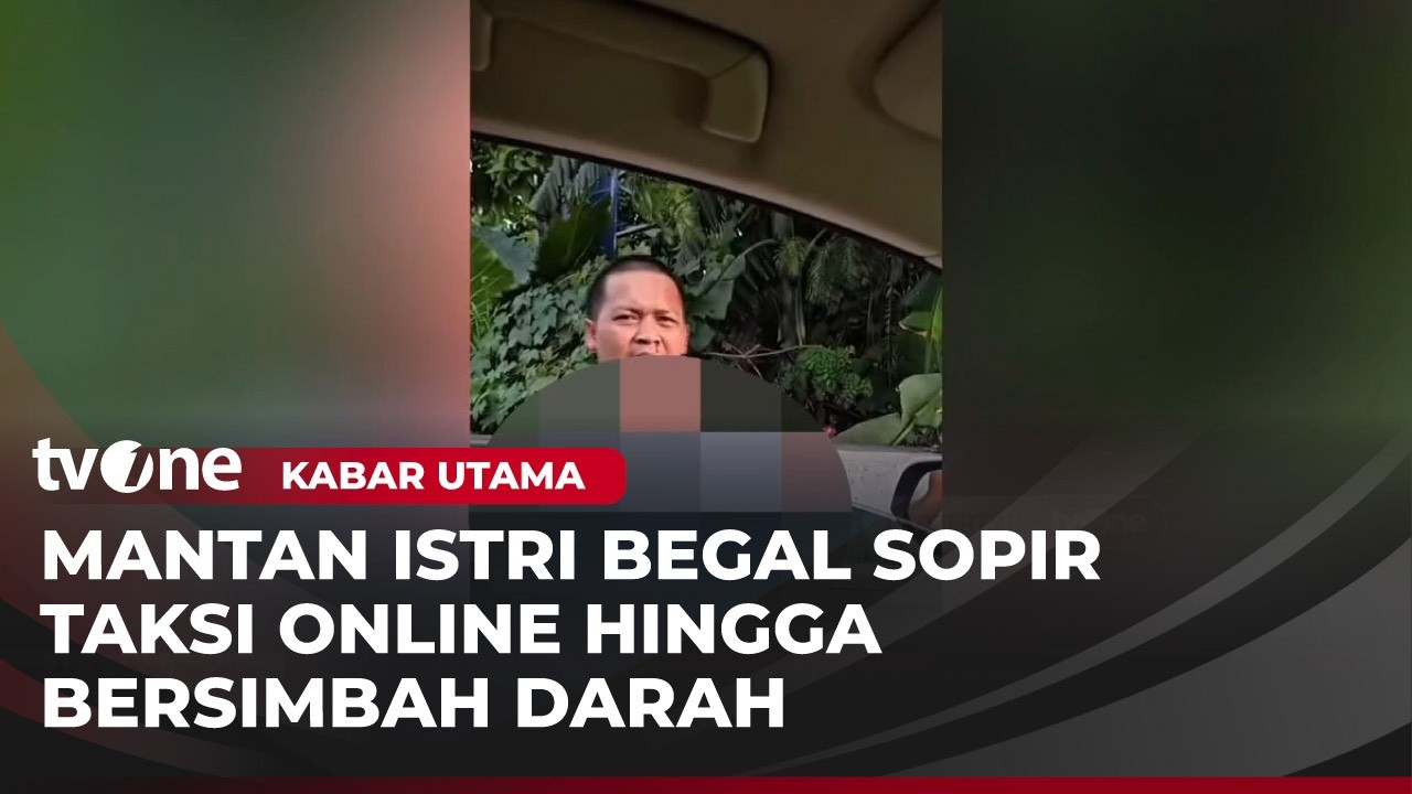 Sopir Taksi Online Bersimbah Darah di Jalan Tol, Ternyata Dibegal Mantan Istri | Kabar Utama