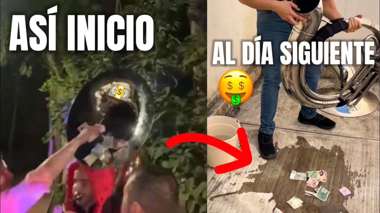 Estuve TOCANDO la TUBA y me Echaron este DINERO 😱💵 Así si dan Ganas de Tocar Siempre