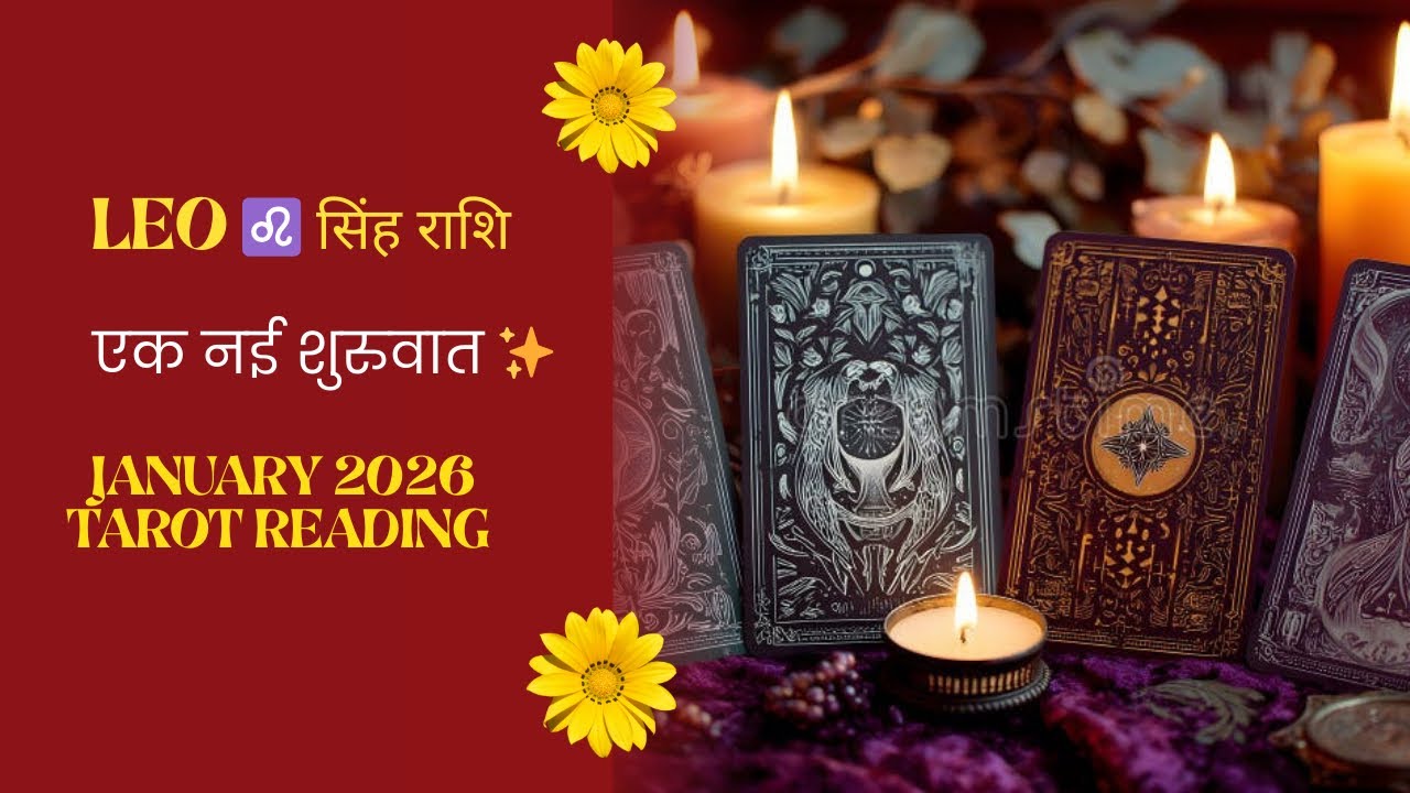 Leo ♌️ सिंह राशि January 2026 Tarot Reading | Past ko bhoolkar naye ke taraf badhiye ✨✨