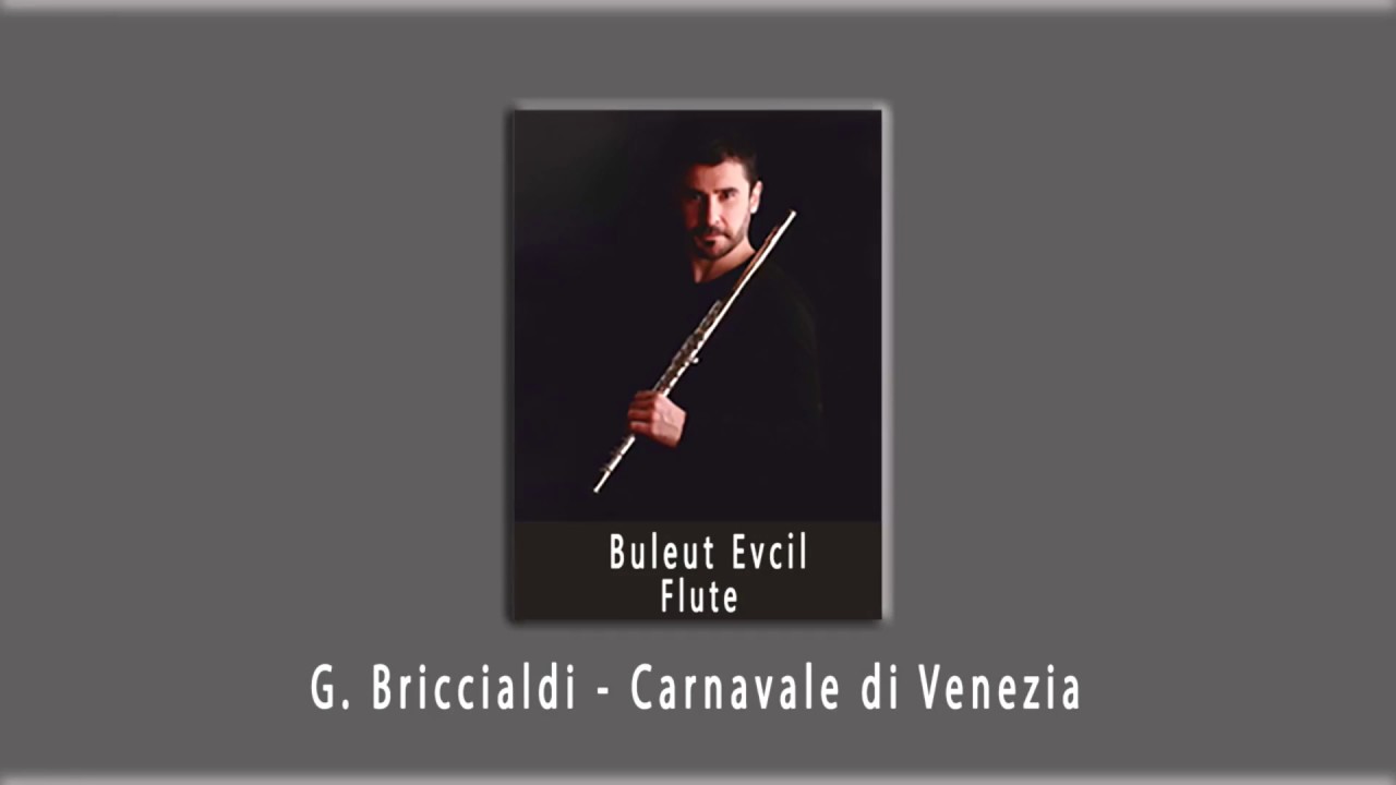 Bulent Evcil at Bulgarian Hall Sofia with Pleven Philharmonic  Briccialdi Carnavale di Venezzia