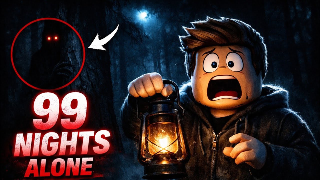 🌲🔴 LIVE NOW – 99 NIGHTS IN THE DARK FOREST!