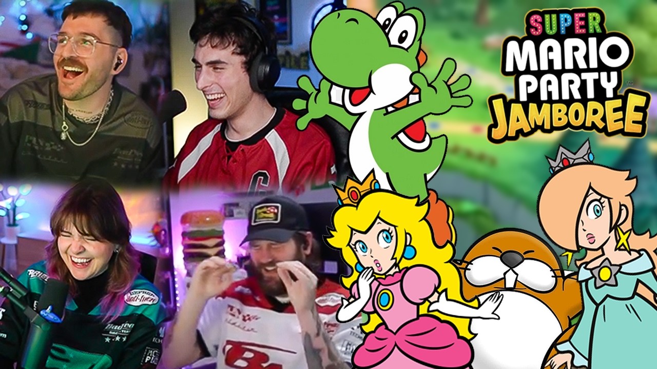 Возможно, это была наша самая глупая ночь в жизни | Mario Party Jamboree