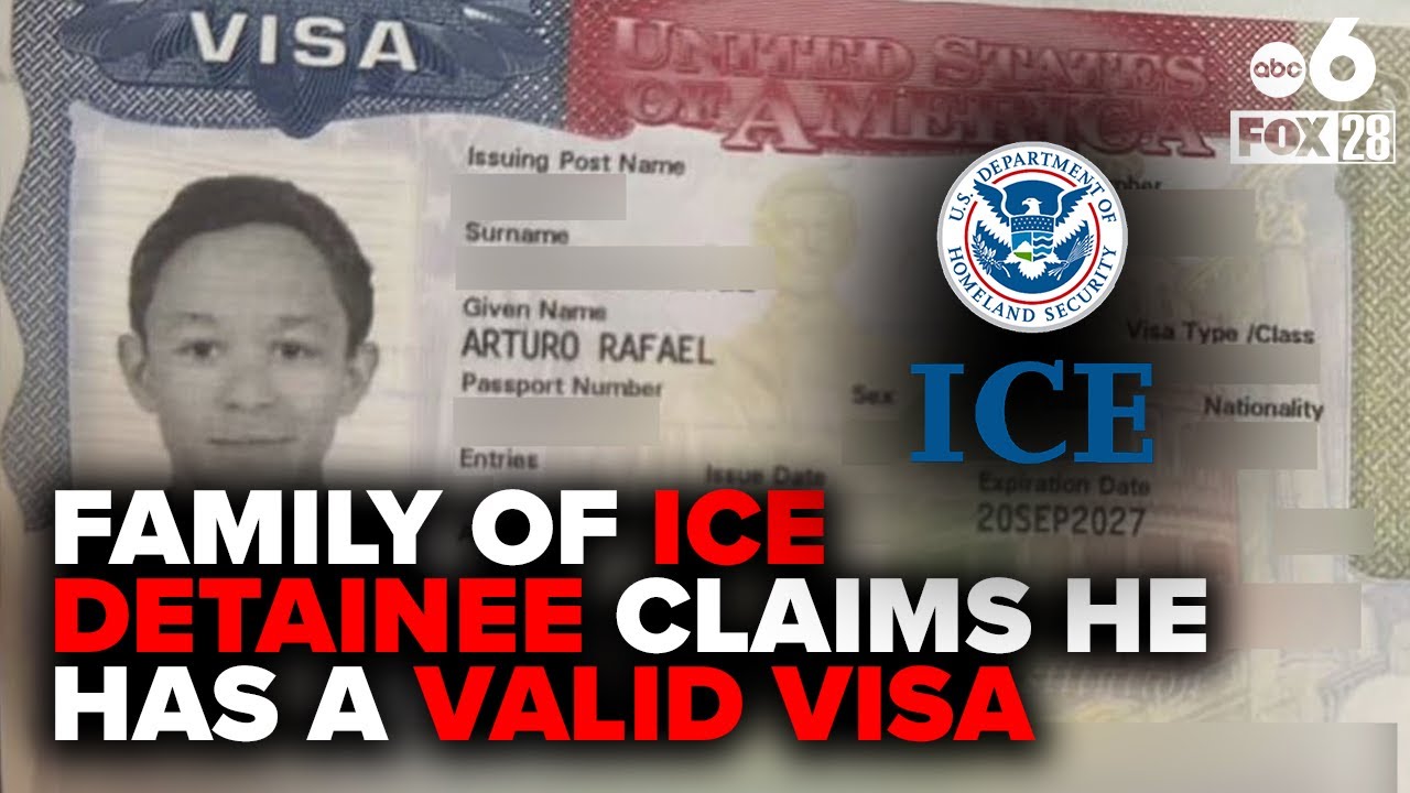 Family of ICE detainee arrested in Ohio last week claims he has a valid visa