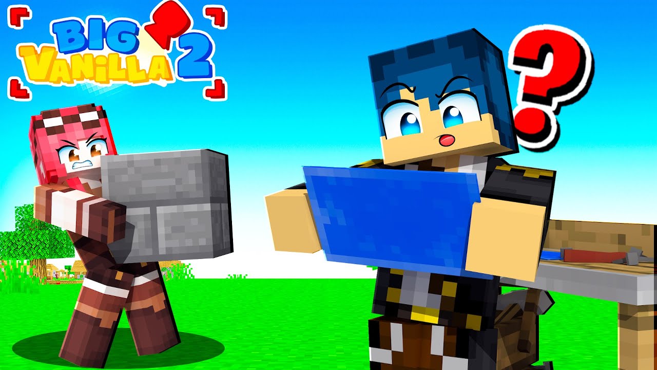 COSTRUIAMO LA NOSTRA CASA UFFICIALE NELLA BIG VANILLA 2! - MINECRAFT