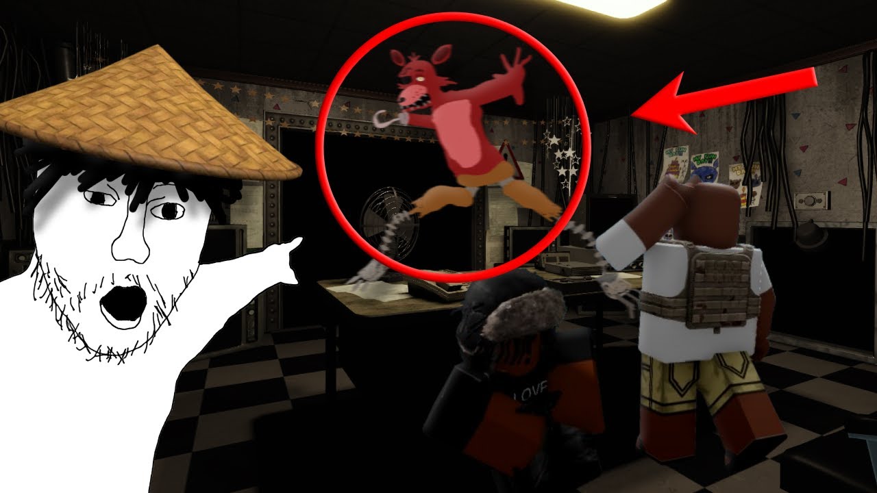 Five Freaky Nights at freddy's with my friends. (Roblox: FNAF: Co - Op) 😈