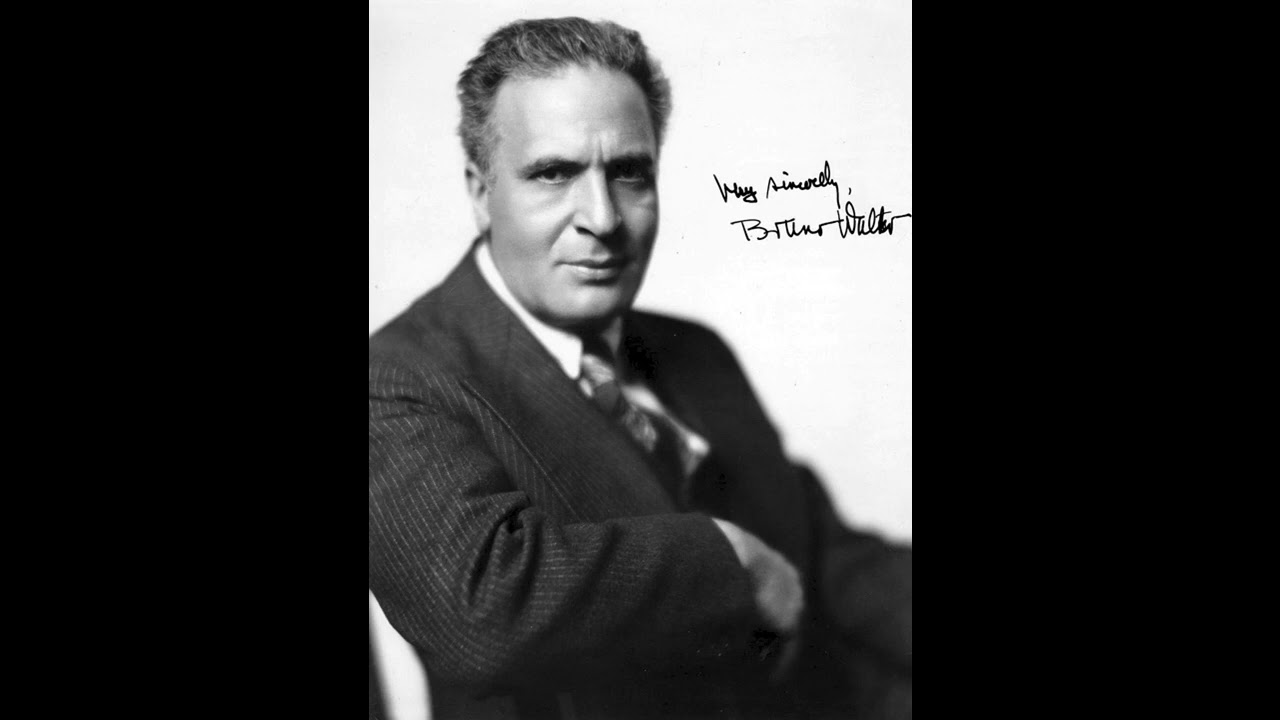 Bruno Walter and Paris Conservatoire Orchestra - 'Die Fledermaus' Overture (1938)