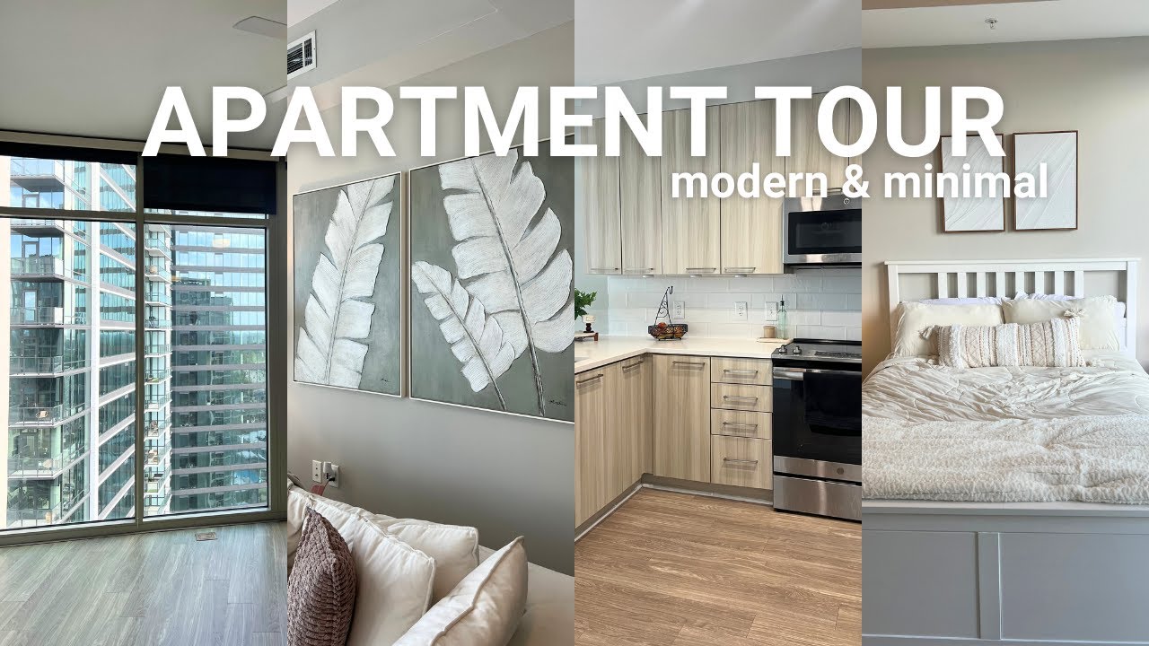 Atlanta High-Rise Apartment Tour | Minimal & Organic