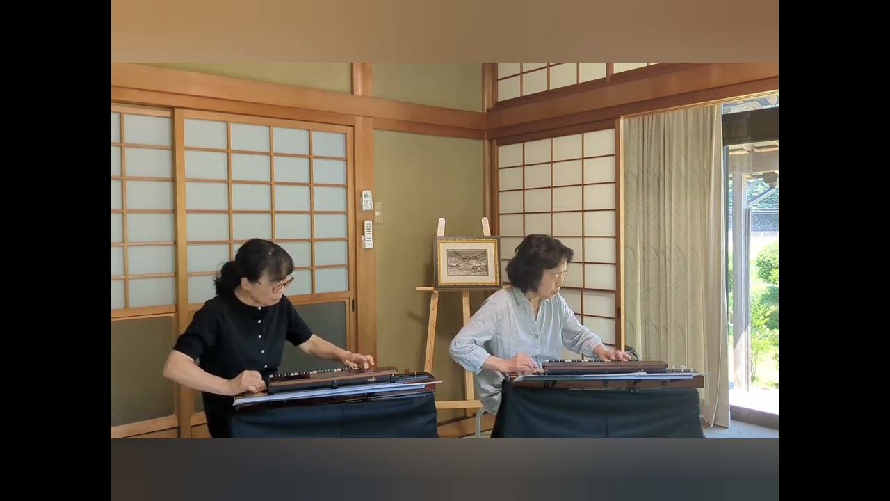 大正琴演奏　　♪哀しみ本線日本海