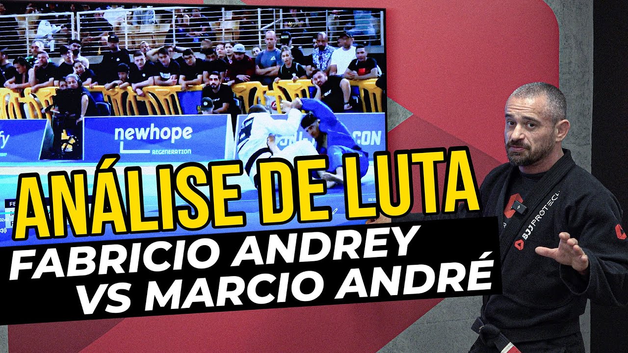 Análise de Luta: Fabrício Andrey vs Márcio André Final Pan IBJJF 2023 Adulto fx preta peso leve!