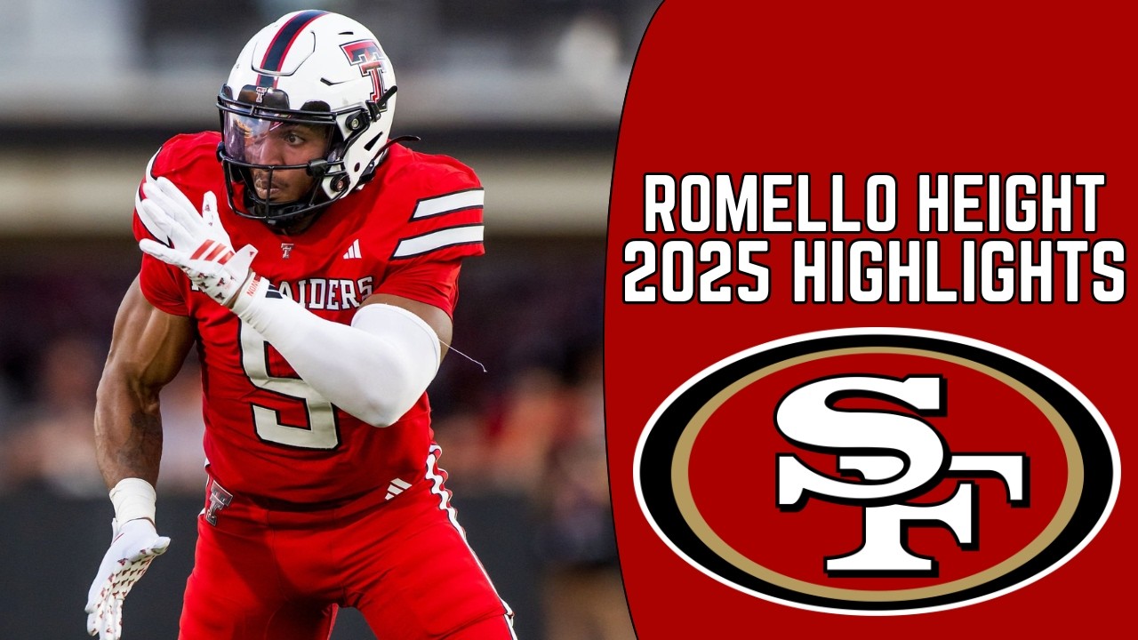 Romello Height Highlights 🔥 | Welcome to the 49ers