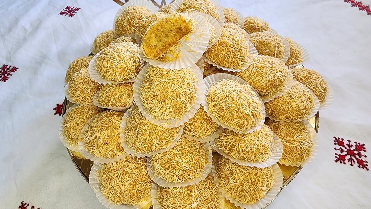 غريبة الكنافة ساهلة و لذيذة و سريعة بمكونات مضبوطة