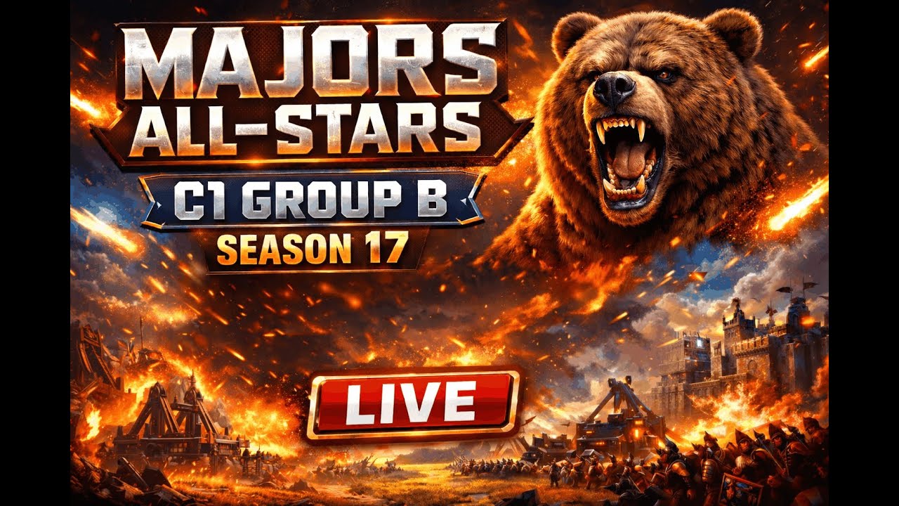 🏆 MAJORS ALL-STARS 🐻 | C1 Group B Season 17