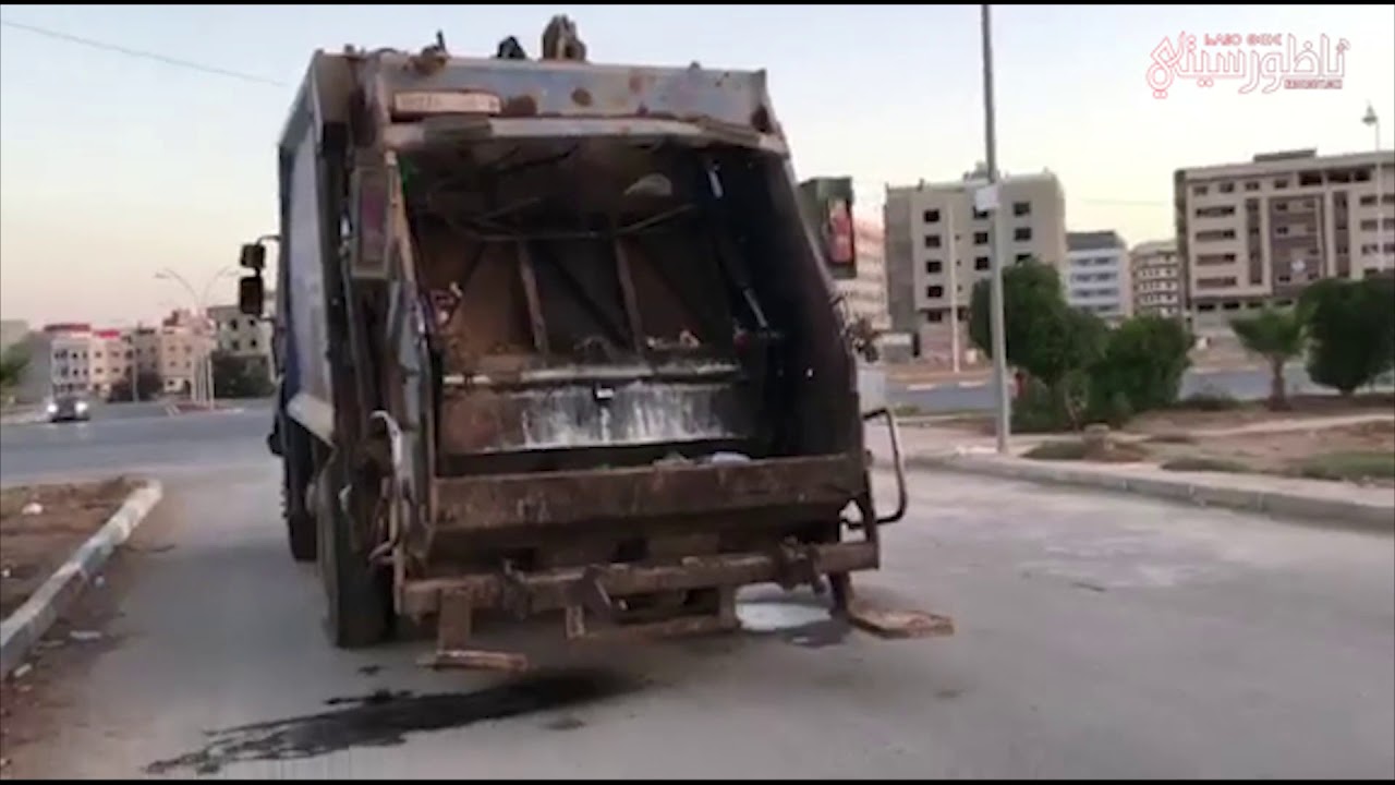 شاحنة معطلة للشركة افيردا