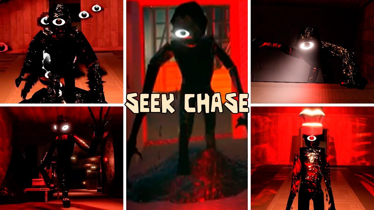 DOORS Seek Chase VS 38 Different Seek Chases | Roblox
