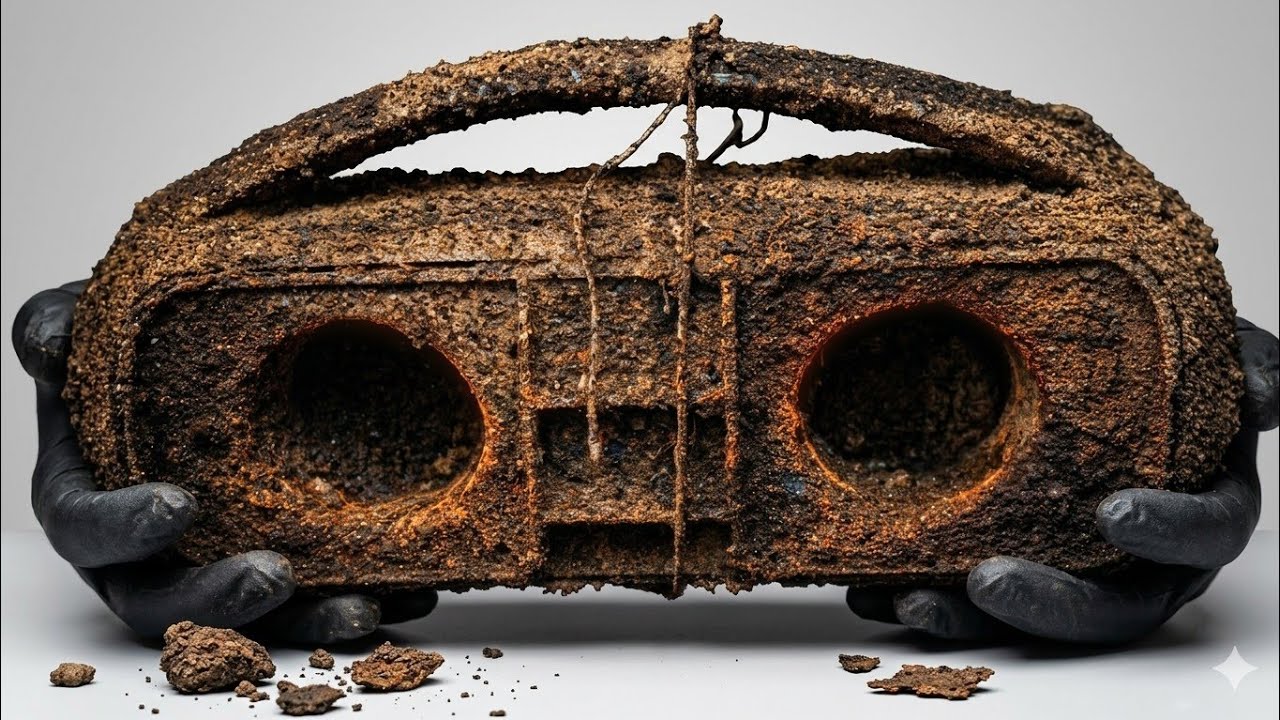 Extreme Rusted Soundbar Restoration | This Rusted MZ Audio Revival