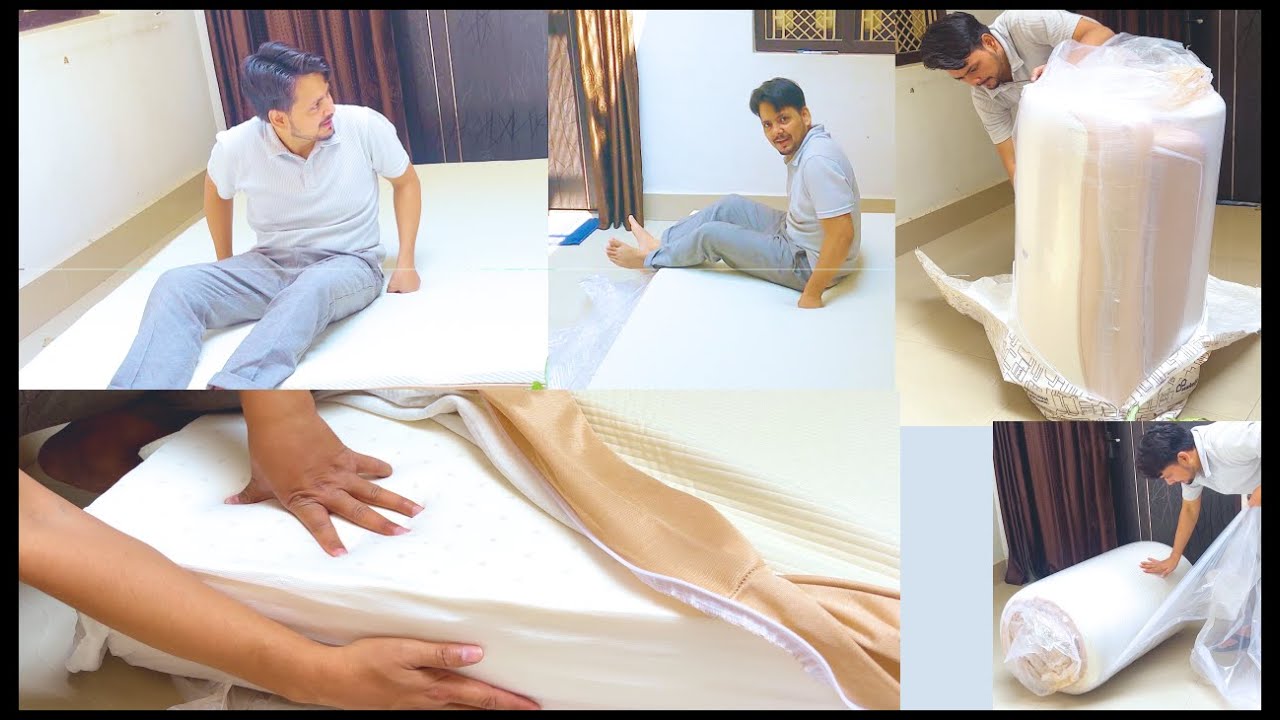 Wakefit EcoLatex Classic 8 inch king Latex Foam Mattress || Unboxing || Detail Review || IN HINDI