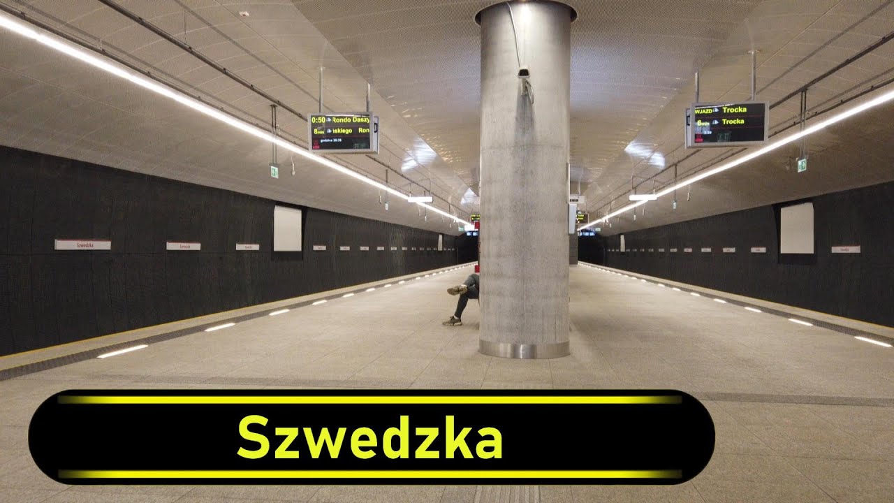 Metro Station Szwedzka - Warsaw 🇵🇱 - Walkthrough 🚶