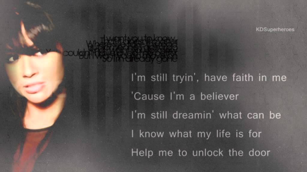 Karen David - It's Me You're Talking To (with lyrics on screen)