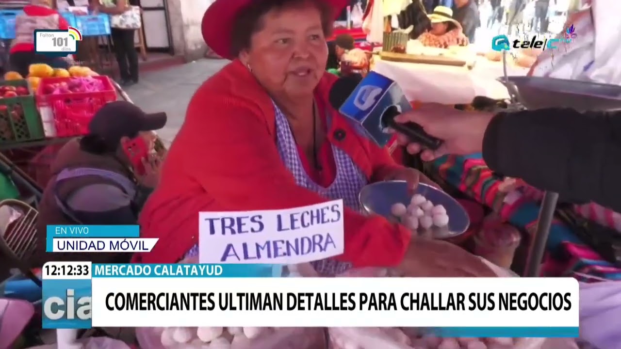 COMERCIANTES ULTIMAN DETALLES PARA CHALLAR SUS NEGOCIOSOS.