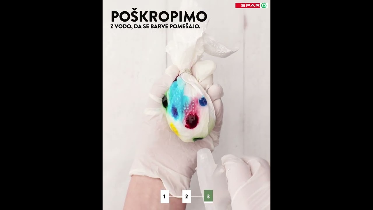 SPAR - Naredi sam - 3 preproste ideje za barvanje pirhov
