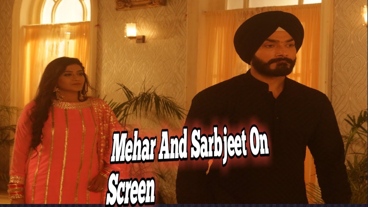 Choti Sardarni #Mehar And #sarabjeet On set Musti