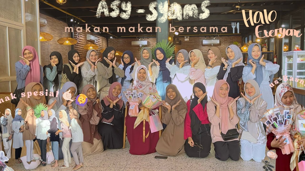 Vlog || Penghabisan uang kas Asy-Syams pt.1 • makan makan bersama!!🍽️