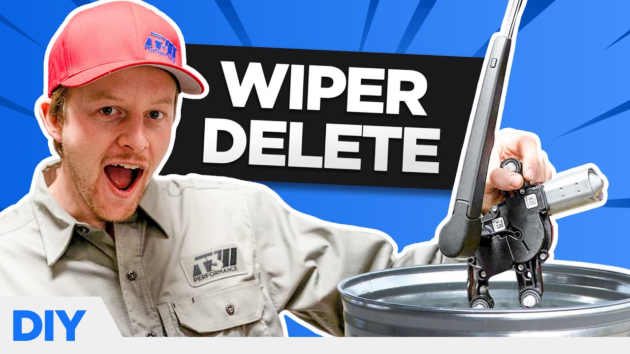 Rear Wiper Delete DIY Install - MK8 GTI/R