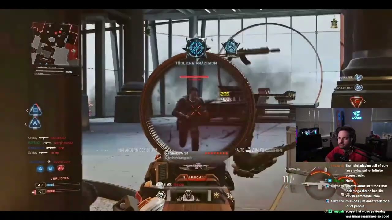 Реакция Scope на TEAMTAGE 1 в @StrikeTeamCOD