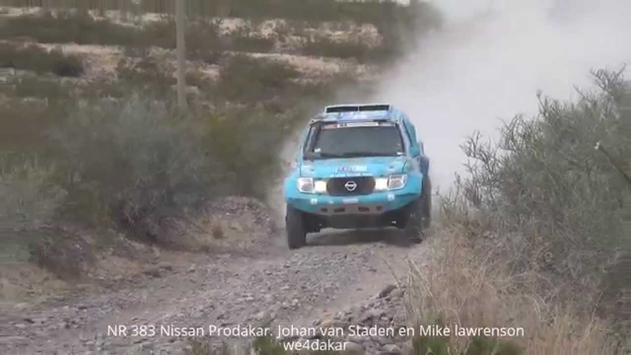 NR 383 DAKAR 2015 Nissan Prodakar Johan van Staden en Mike Lawrenson