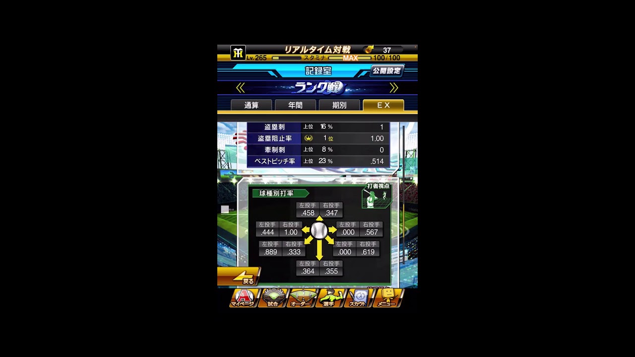 プロスピaエンジョイ勢によるランク55日目
