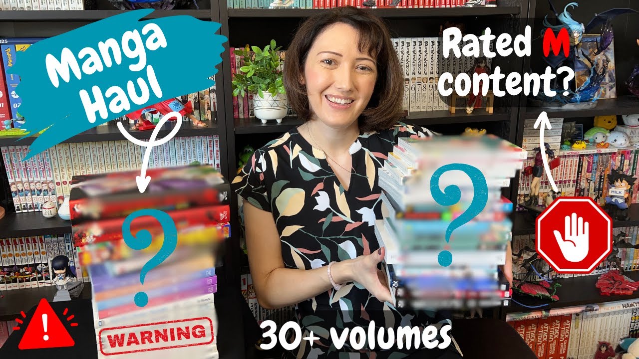Manga Haul! 30+ volumes || Rated ‘MATURE’ Content?! PLUS video game favorites recently :)