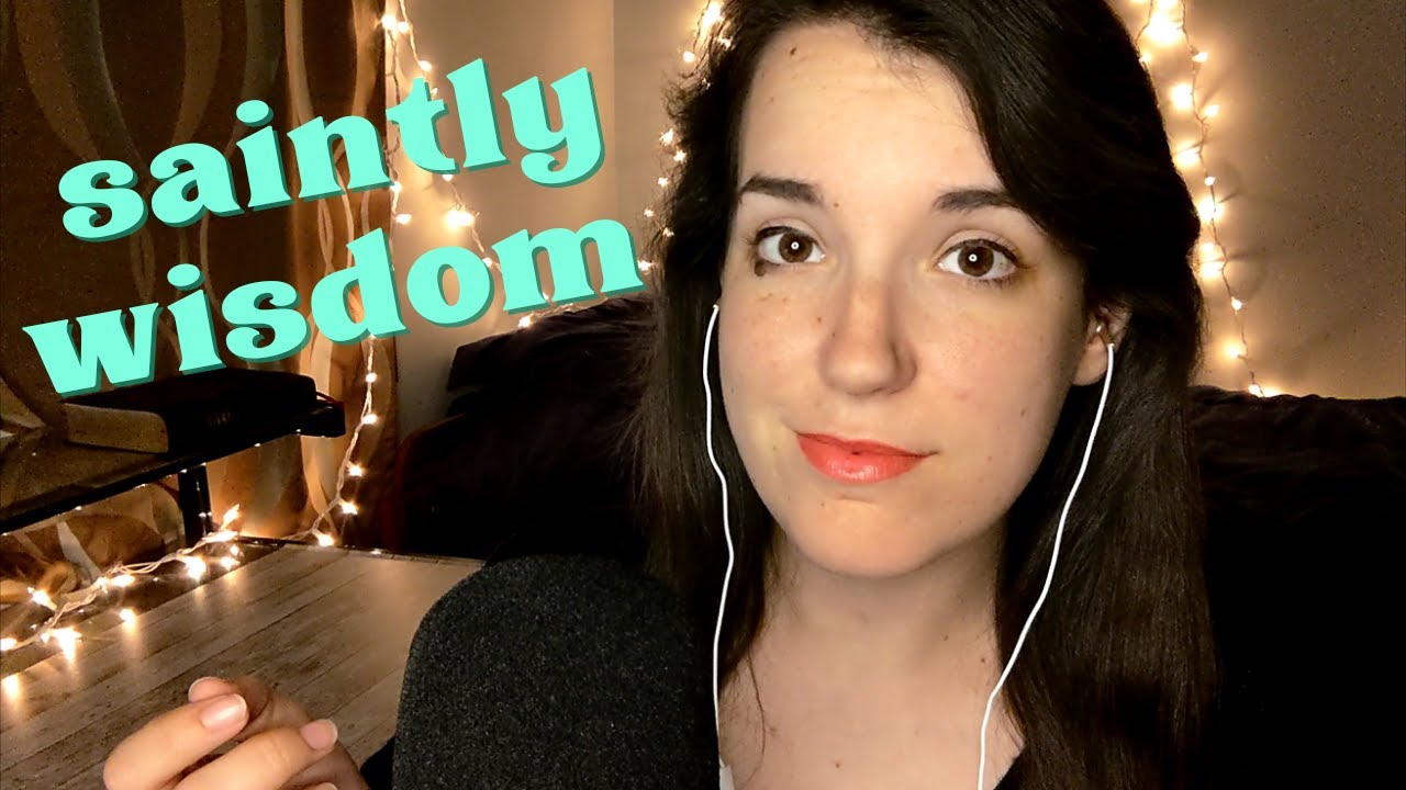 Чтение цитат святых и обсуждение их | Католический ASMR