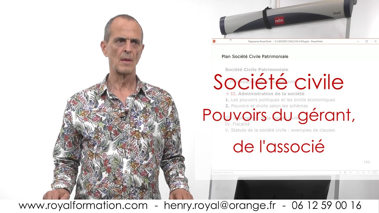 Société civile : pouvoirs du du gérant de la SCI
