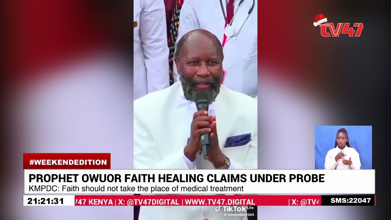 CS Duale orders probe into doctors who supported Prophet Owuor's claims of HIV/AIDS healings