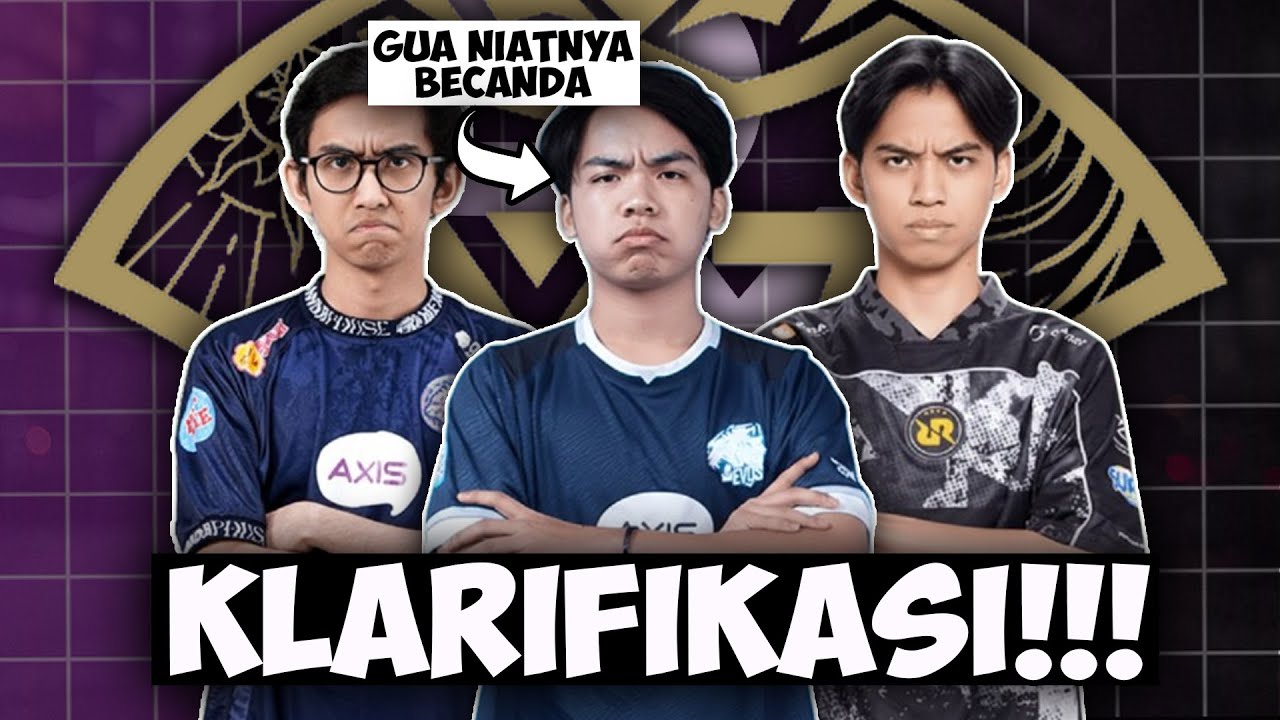 KLARIFIKASI!! VAN MINTA MAAP KE KINGDOM GARA GARA NGATAIN DYRENN??!! | MPL ID, RRQ, EVOS, MLBB