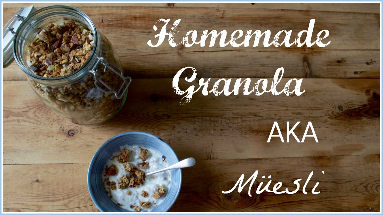 Granola AKA Muesli | Il Cibo delle Coccole