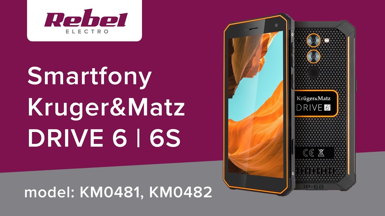Smartfon Kruger&Matz DRIVE 6S - UNBOXING