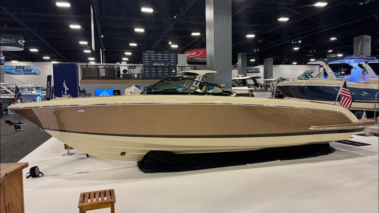 MODEL DEBUT - All New Chris Craft Launch 27 at the Miami Boat Show 