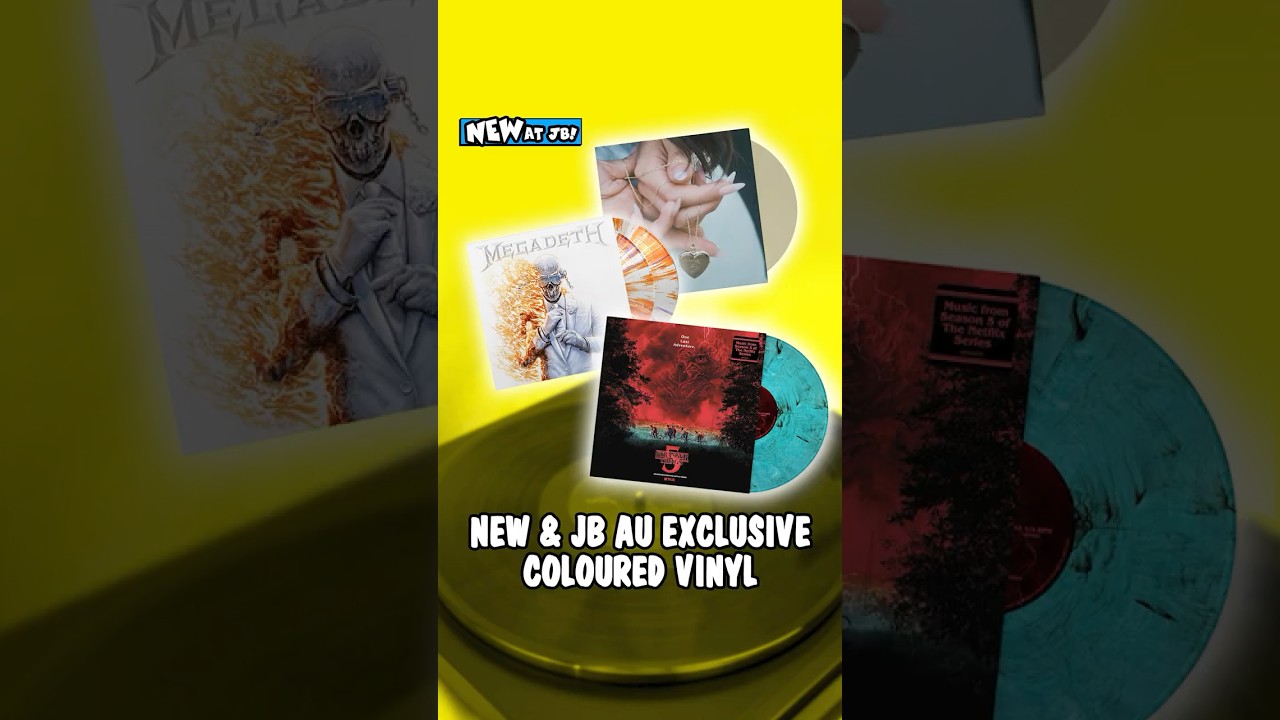 Новая эксклюзивная цветная виниловая пластинка от JB AU! 📀🎵 | JB Hi-Fi